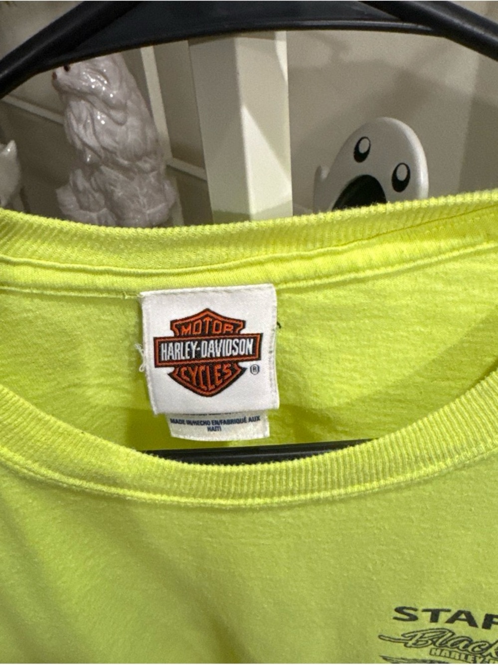 Harley-Davidson High-Vis Yellow Kids Short Sleeve Tee